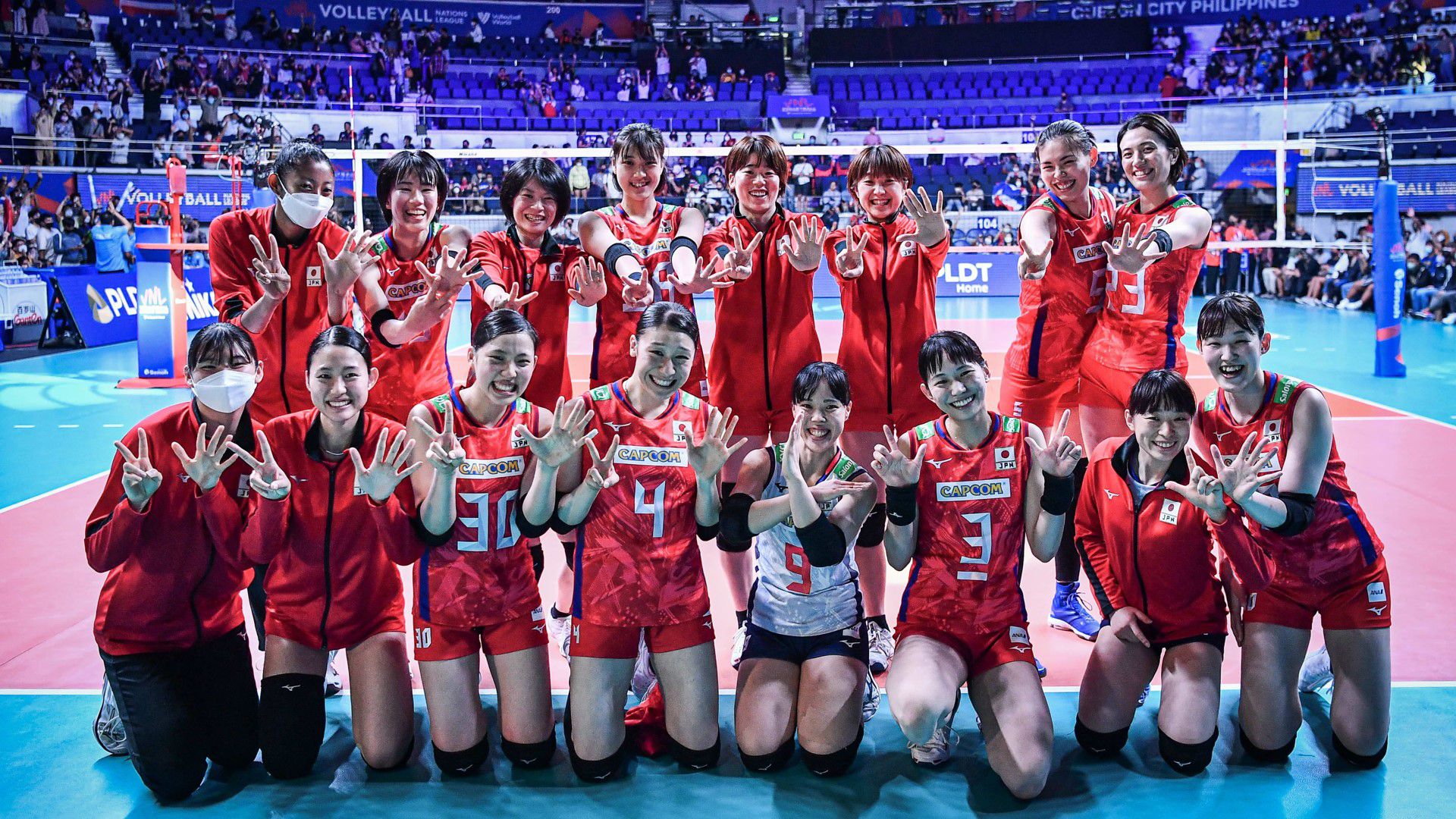 VNL 2022 Japonya