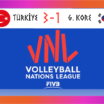 VNL 2022 Türkiye Güney Kore Maç Yorumu