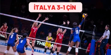 VNL 2022 Çeyrek Final İtalya Çin