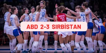 VNL 2022 Çeyrek Final ABD Sırbistan