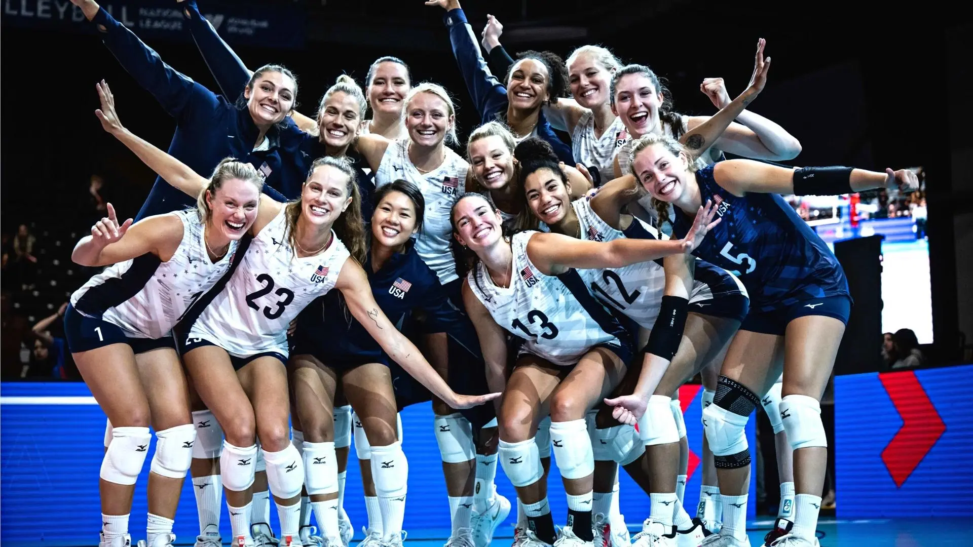 ABD'nin USA Volleyball Cup Geniş Kadro