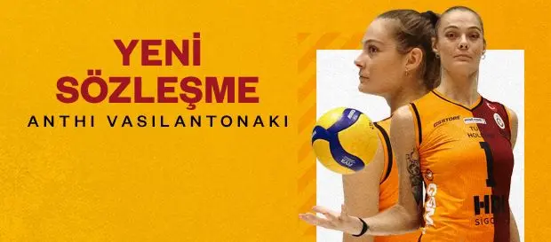 Anthi Vasilantonaki Galatasaray HDI Sigorta Yeni Sözleşme