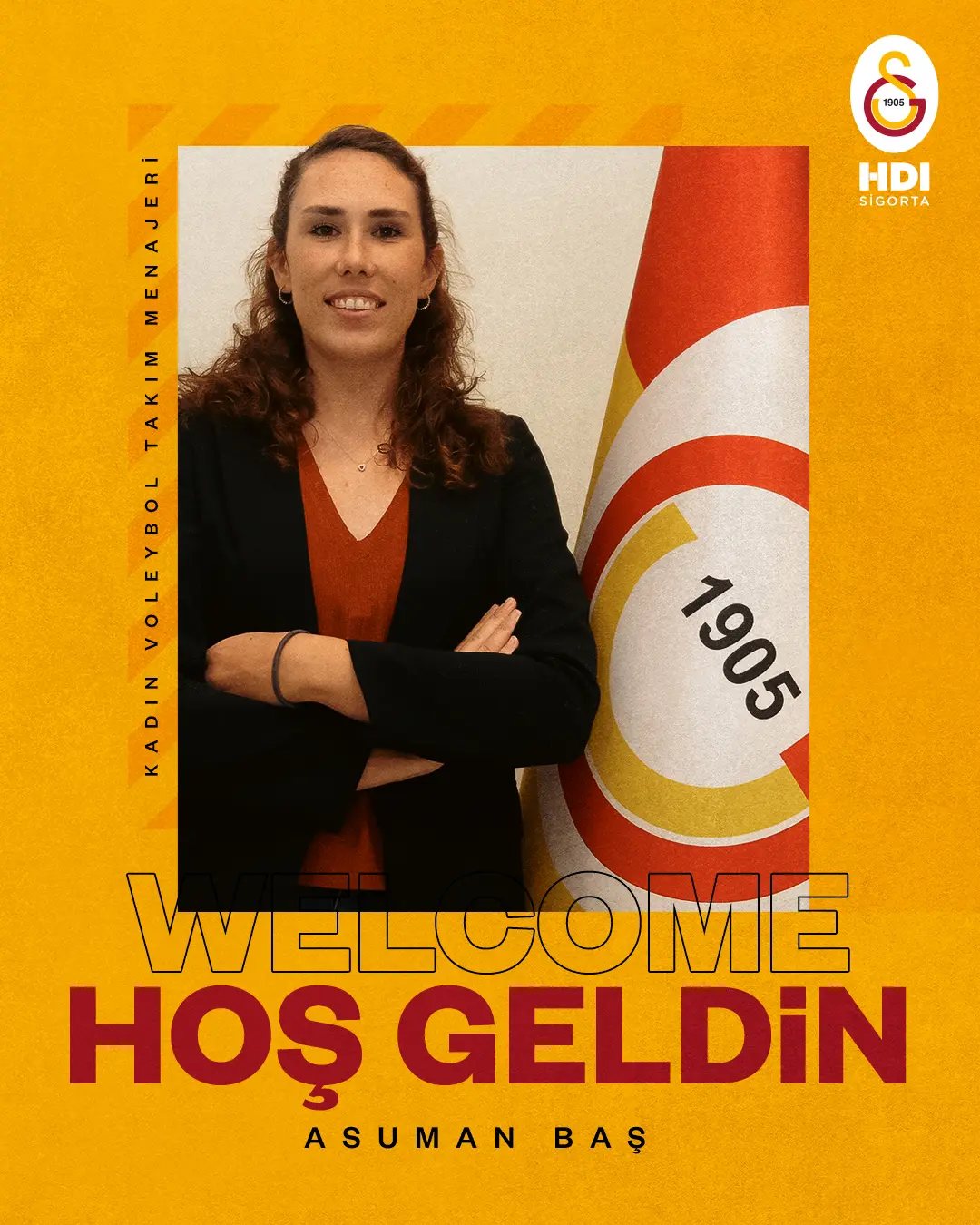 Galatasaray HDI Sigorta Asuman Baş Menajer Yeni