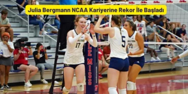 Julia Bergmann NCAA Kariyerine Rekor