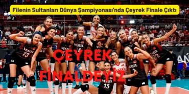 Filenin Sultanları Dünya Şampiyonası'nda Çeyrek Final