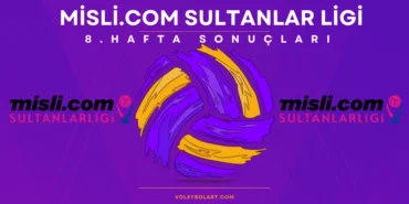 Sultanlar Ligi'nde 8. Hafta Maç Sonuçları