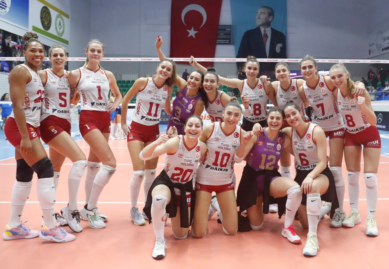 Misli.com Sultanlar Ligi Sarıyer Belediye Galatasaray HDİ Sigorta 3 Aralık 2022