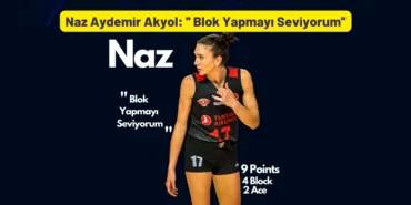 Naz Aydemir Akyol Blok Yapmayı Seviyorum
