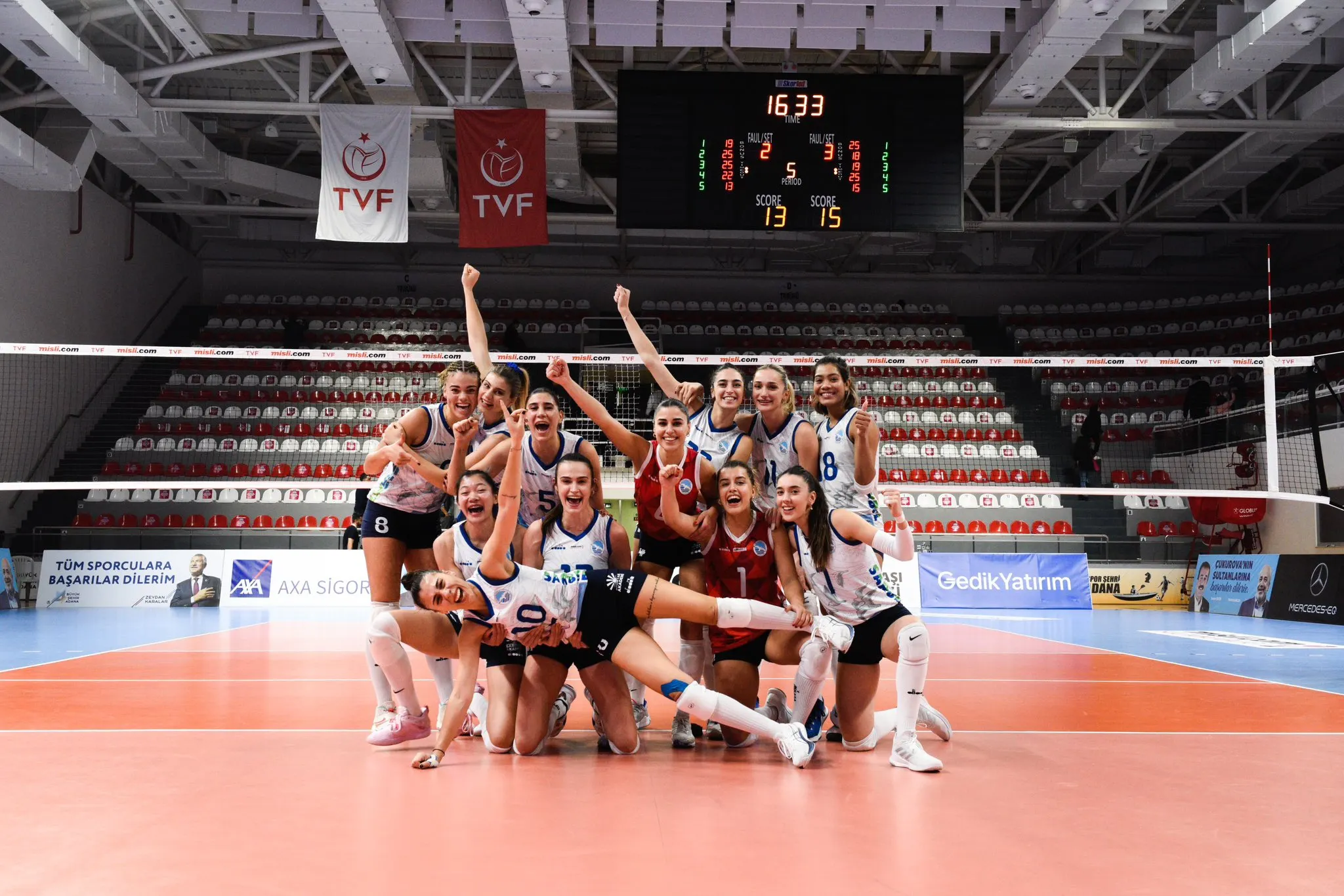 Sarıyer Belediyespor Adana 24 Aralık 2022