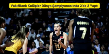 VakıfBank Kulüpler Dünya Şampiyonası’nda 2'de 2 Yaptı