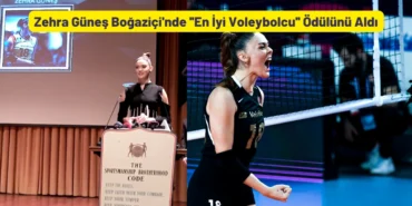 Zehra Güneş ''En İyi Voleybolcu'' Ödülünü Aldı 2022