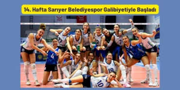14. Hafta Sarıyer Belediyespor Galibiyetiyle Başladı