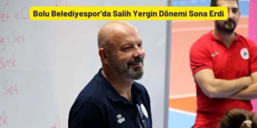 Bolu Belediyespor'da Salih Yergin Dönemi Bitti