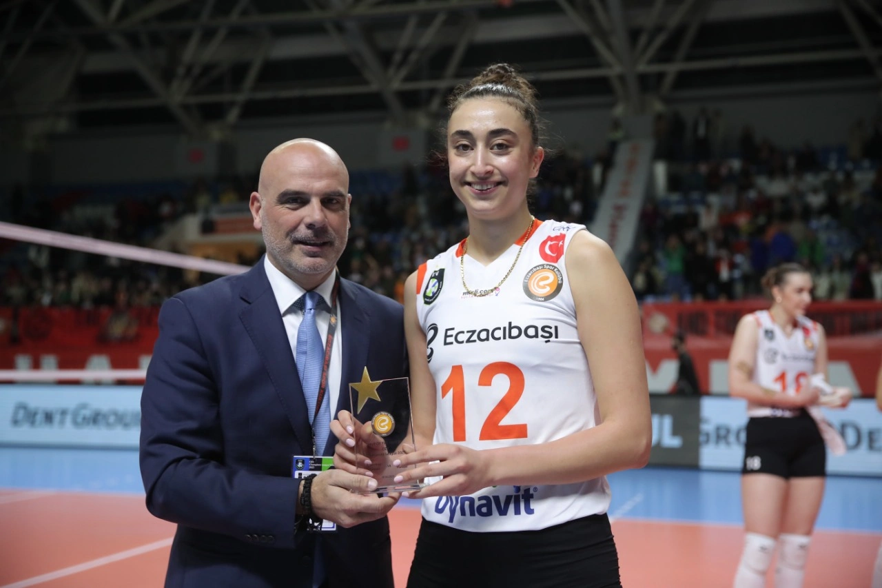 Eczacıbaşı Dynavit Şampiyonlar Ligi MVP Elif Şahin