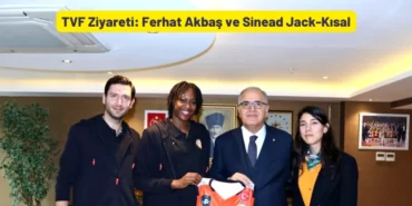 TVF Ziyareti Ferhat Akbaş ve Sinead Jack-Kısal