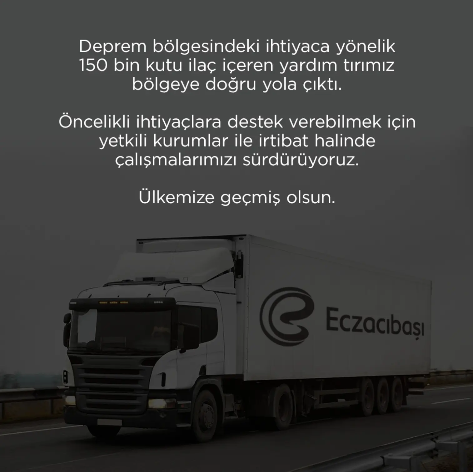 Eczacıbaşı İlaç Desteği 2023