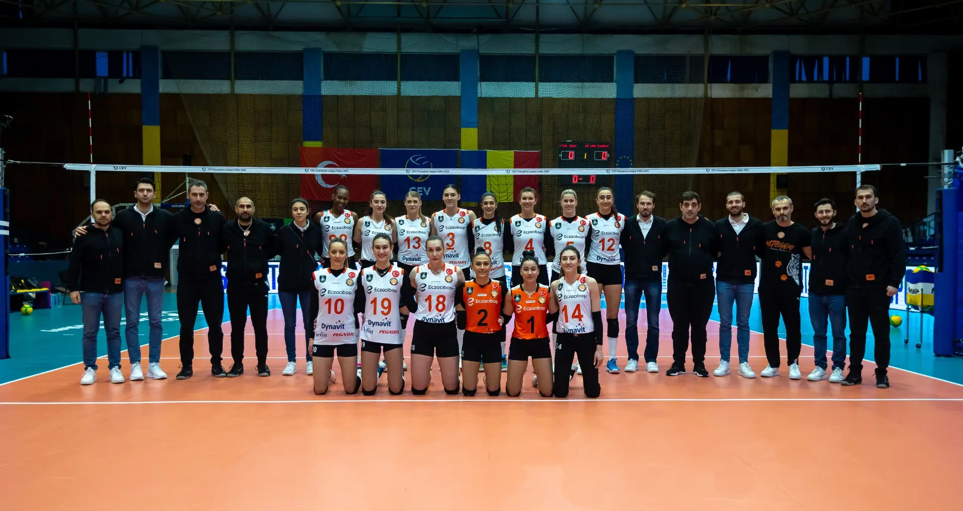 Eczacıbaşı Şampiyonlar Ligi Kadrosu 2 Şubat 2023