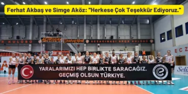 Ferhat Akbaş ve Simge Aköz ''Herkese Çok Teşekkür Ediyoruz