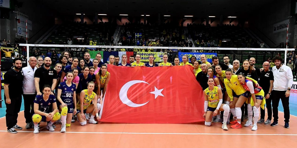 Imoco Conegliano'dan Ülkemize Anlamlı Destek Mesajı