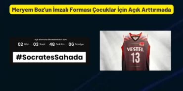 Meryem Boz'un İmzalı Forması Çocuklar İçin Açık Arttırmada