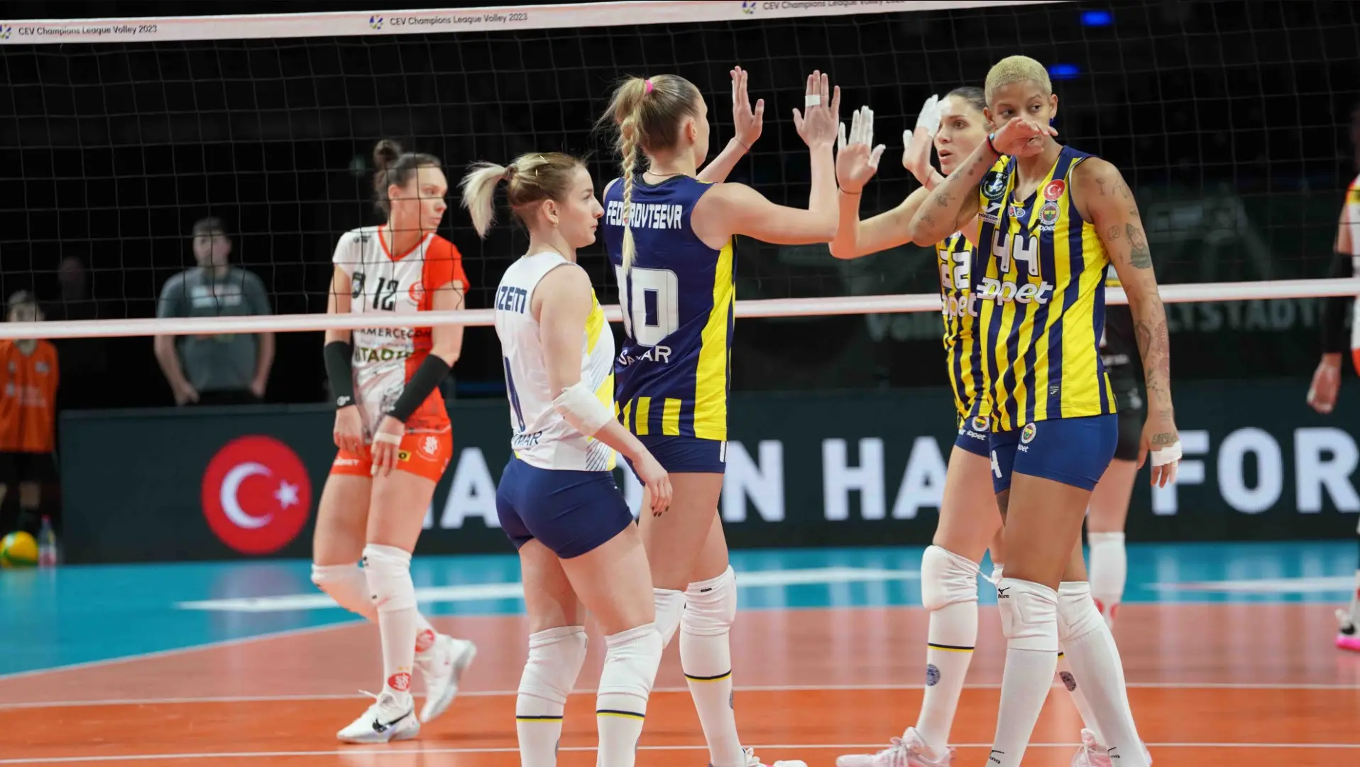 Şampiyonlar Ligi Kazanan Fenerbahçe Opet 15 Şubat 2023