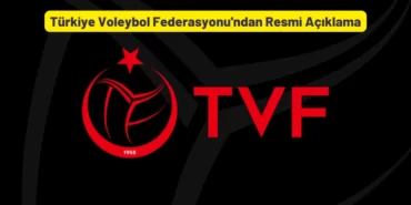 Türkiye Voleybol Federasyonu'ndan Resmi Açıklama