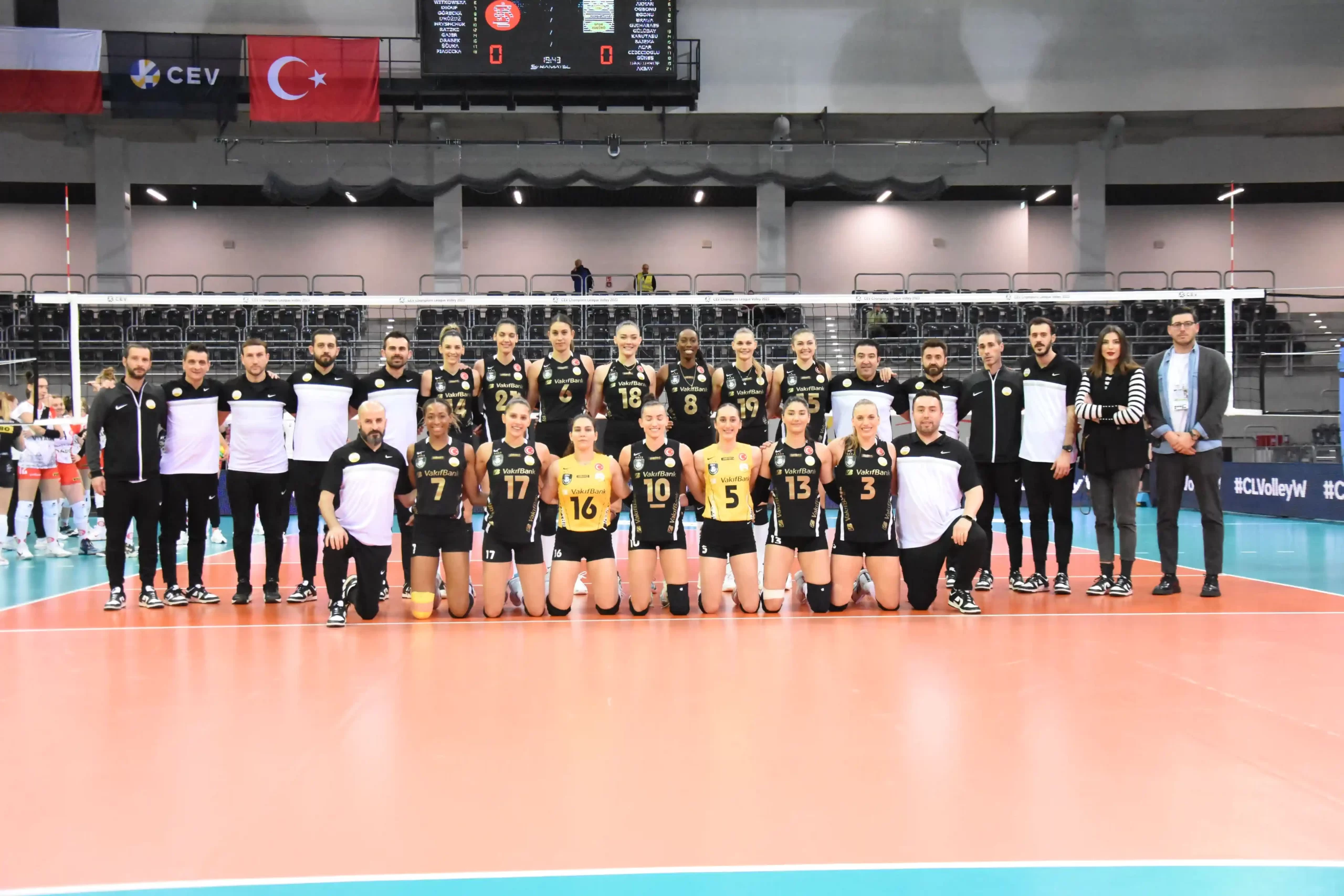 VakıfBank Şampiyonlar Ligi Play-off 22 Şubat 2023