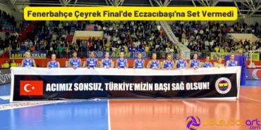 Fenerbahce Ceyrek Finalde Eczacibasina Set Vermedi