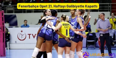 Fenerbahce Opet 21. Haftayi Galibiyetle Kapatti