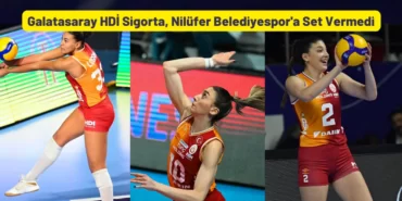 Galatasaray HDI Sigorta Nilufer Belediyespora Set Vermedi