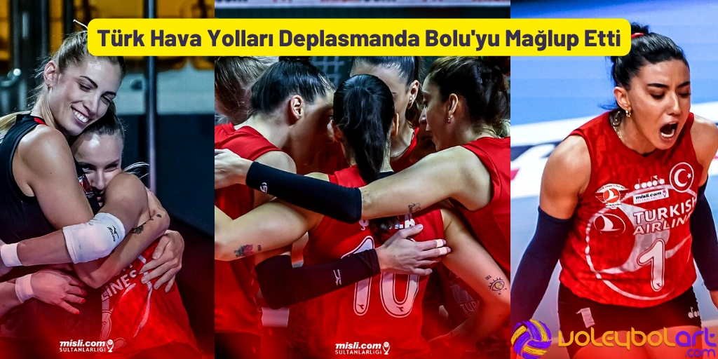 Türk Hava Yolları Deplasmanda Bolu'yu Mağlup Etti