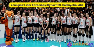 Yenilgisiz Lider Eczacıbaşı Dynavit 19. Galibiyetini Aldi