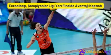 Eczacibasi Sampiyonlar Ligi Yari Finalde Avantaji Kaptirdi
