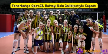 Fenerbahçe Opet 23. Haftayı Bolu Galibiyetiyle Kapattı