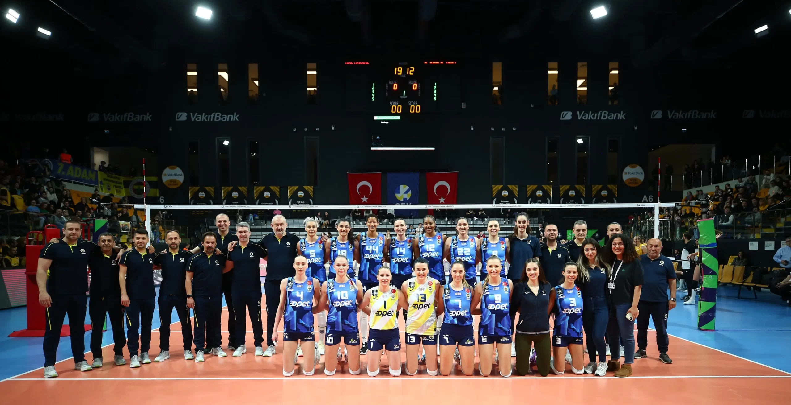 Fenerbahçe Opet Şampiyonlar Ligi Yarı Final Kadro 2023