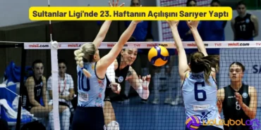 Sultanlar Ligi'nde 23. Haftanın Açılışını Sarıyer Yaptı