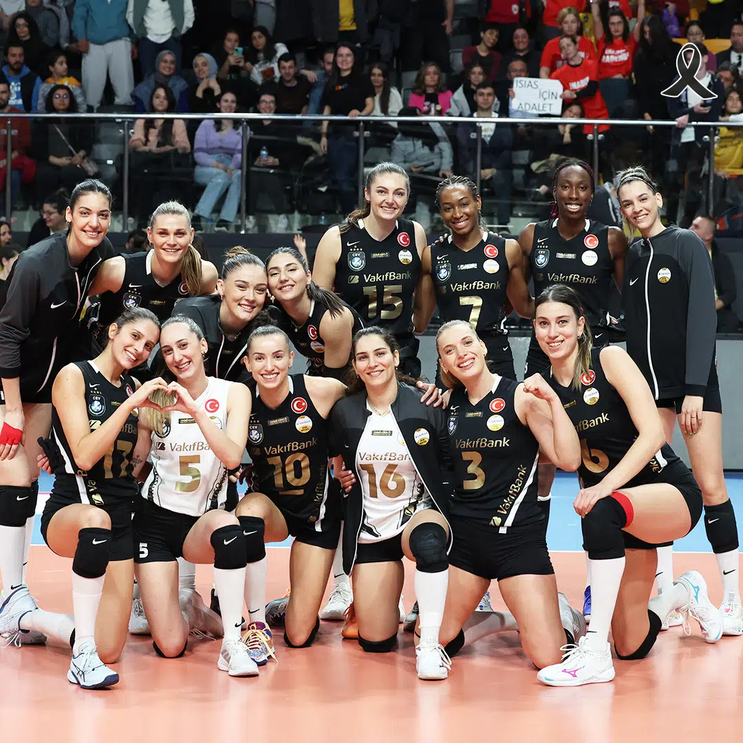 VakıfBank Galibiyet Pozu 8 Nisan 2023