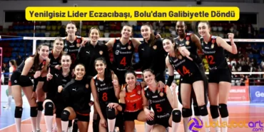 Yenilgisiz Lider Eczacıbaşı, Bolu'dan Galibiyetle Döndü