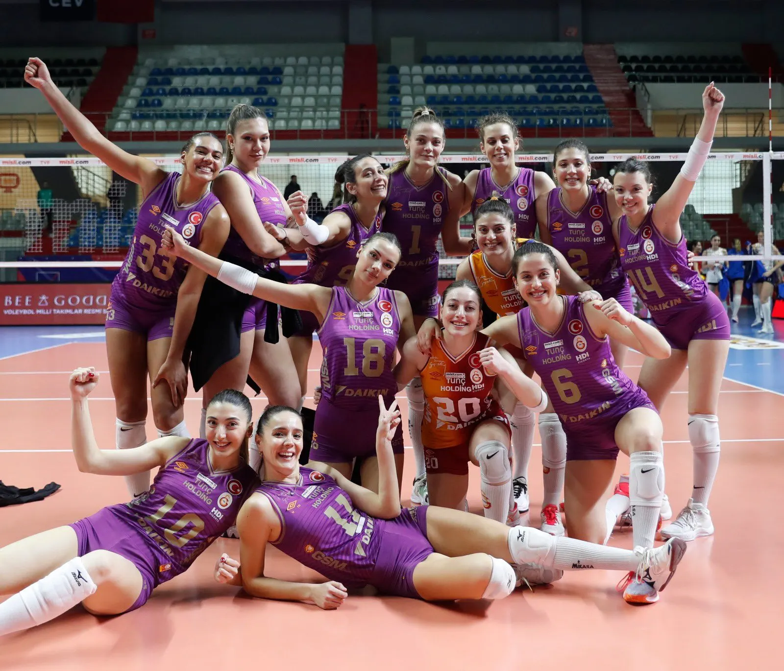 Galatasaray HDİ Sigorta Play-off Galibiyet 6 Mayıs 2023