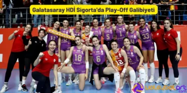 Galatasaray HDİ Sigorta'da Play-Off Galibiyeti