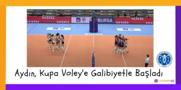 Aydın, Kupa Voley'e Galibiyetle Başladı