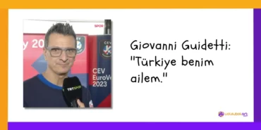 Giovanni Guidetti ''Türkiye benim ailem.''