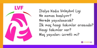 İtalya Kadınlar Voleybol Ligi Başlıyor
