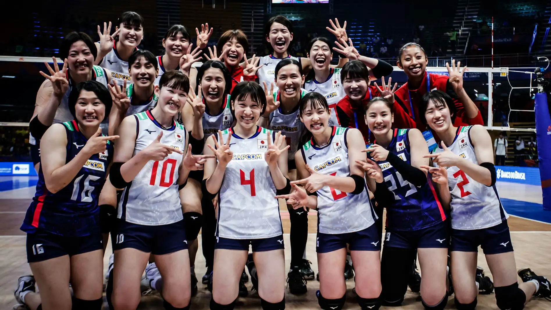 Japonya Kadın Voleybol Milli Takımı Kadrosu Güncel Oyuncuları
