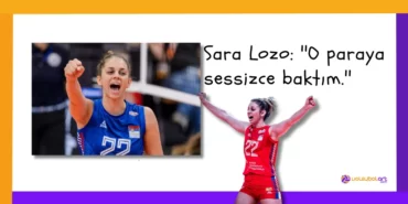 Sara Lozo ''O paraya sessizce baktım.''