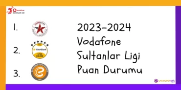 2023 2024 Vodafone Sultanlar Ligi Puan Durumu