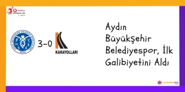Aydın Büyükşehir Belediyespor, İlk Galibiyetini Aldı