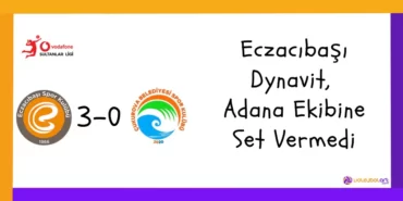 Eczacıbaşı Dynavit, Adana Ekibine Set Vermedi