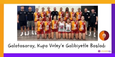 Galatasaray, Kupa Voley'de İlk Galibiyetini Aldı