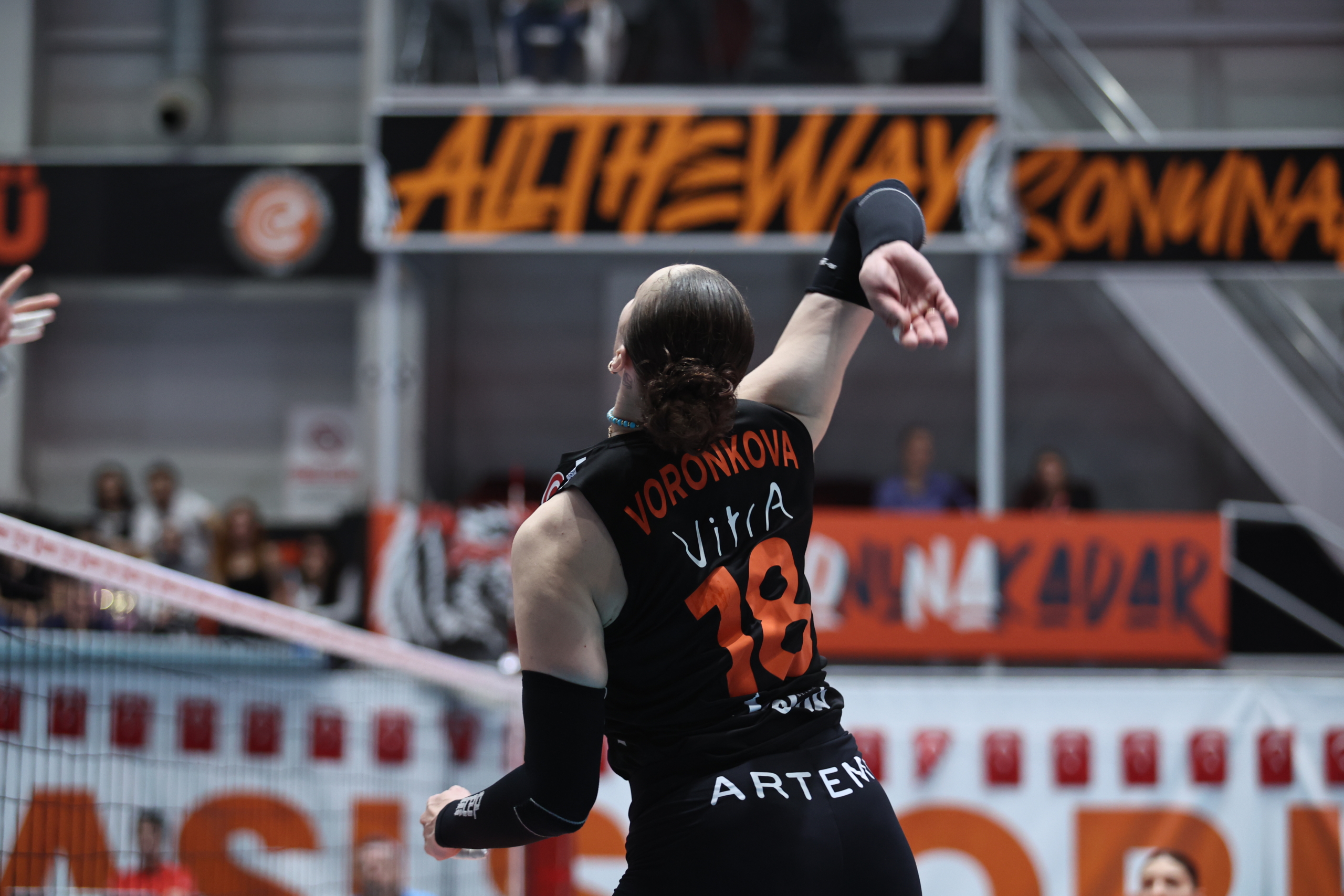 Irina Voronkova Eczacıbaşı, Kuzeyboru'yu 3-0 Mağlup Etti